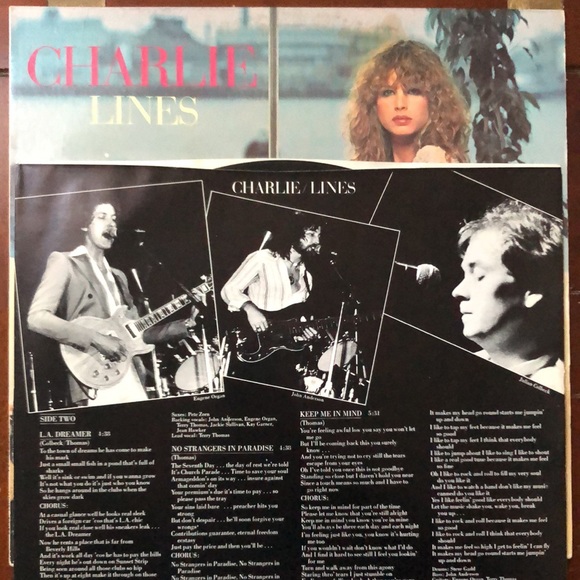 Charlie Lines Vinyl Lp '78 - Picture 7 of 7